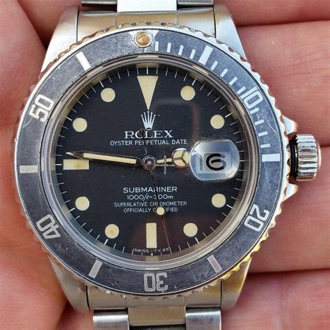 rolex submariner faded dial|rolex bezel replacement cost.